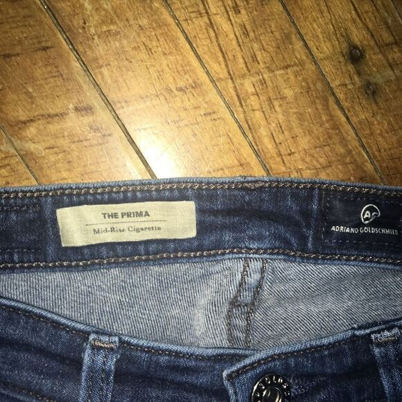 Adriano Goldschmied Prima mid-rise cigarette size 27 jeans - Picture 3 of 5